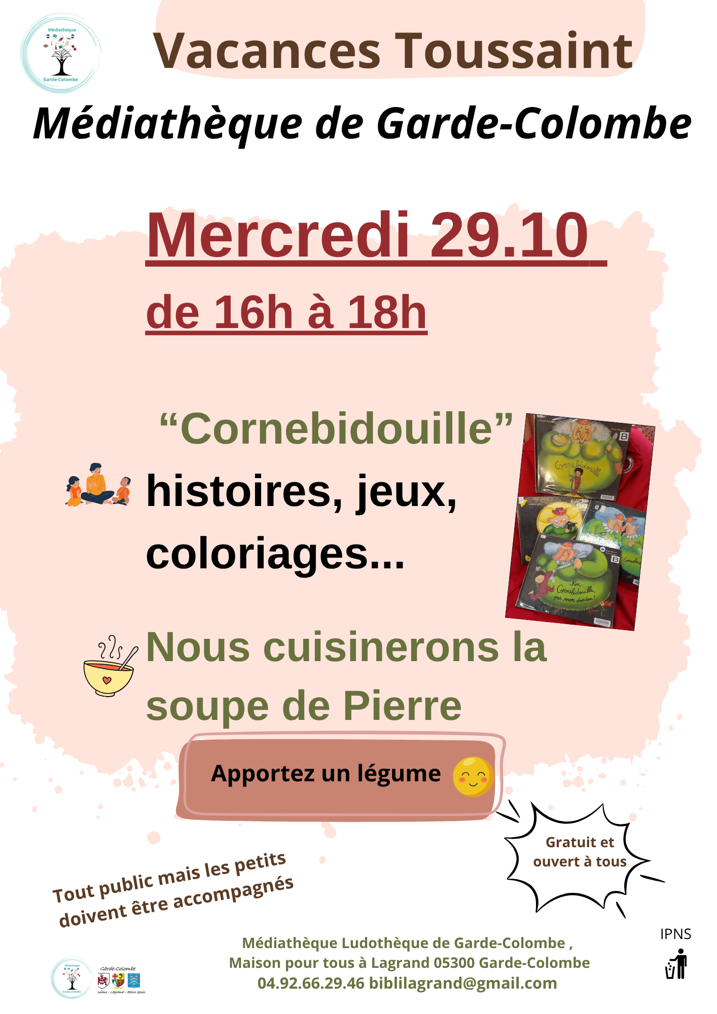 aniamtion Vac Toussaint soupe cornenbidouille