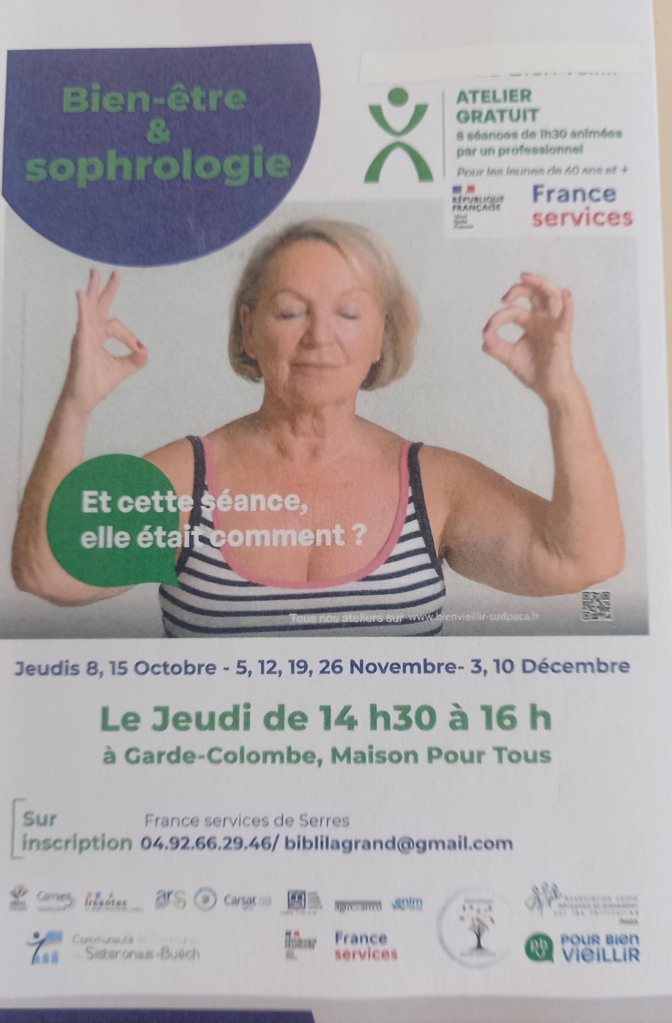 Ateliers Sphrologie