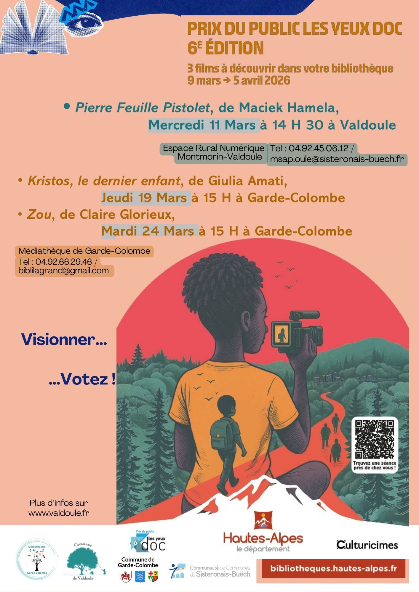 Les Yeux Docs - programme GC et valdoule 2026