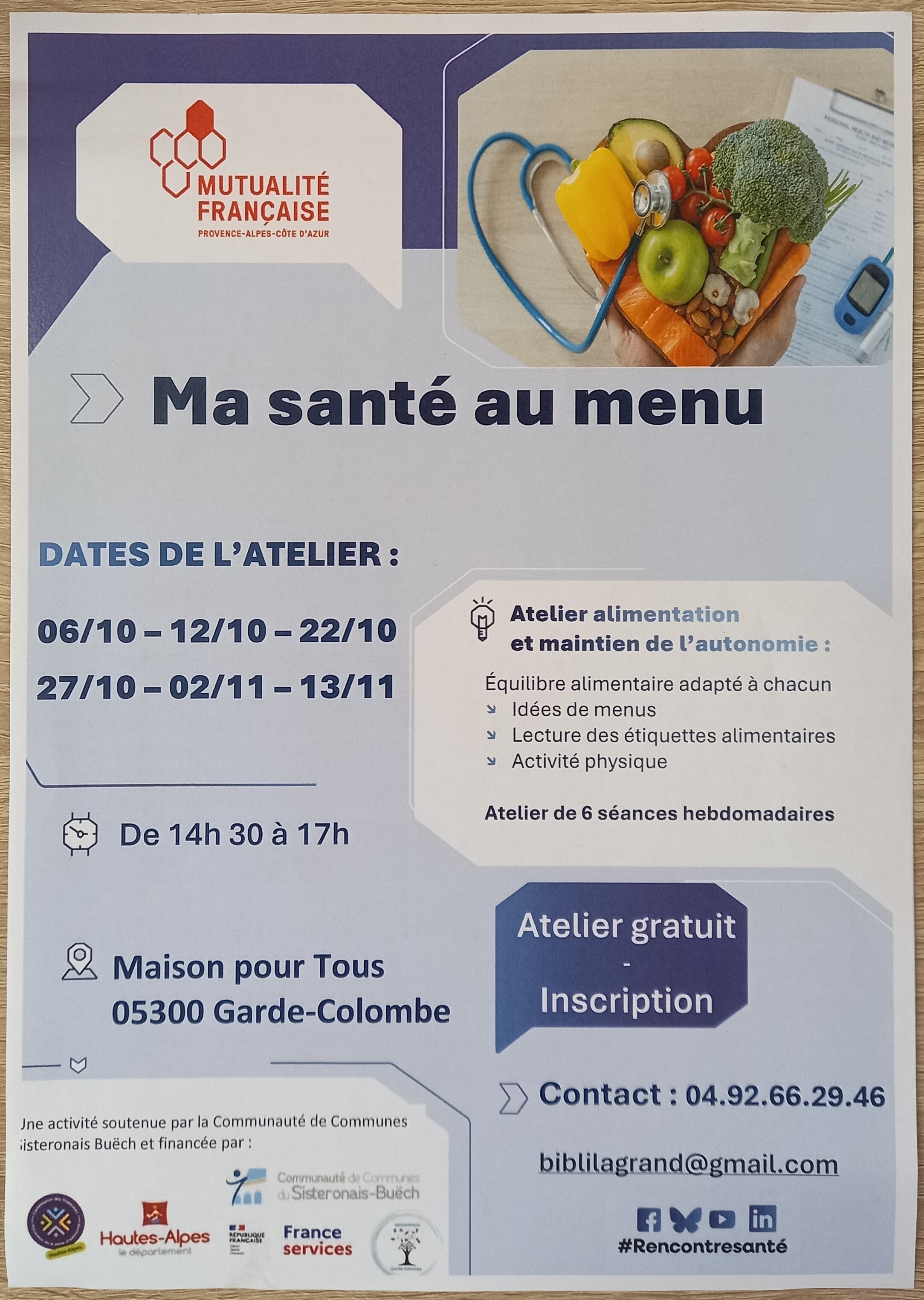 Ma santé au menu